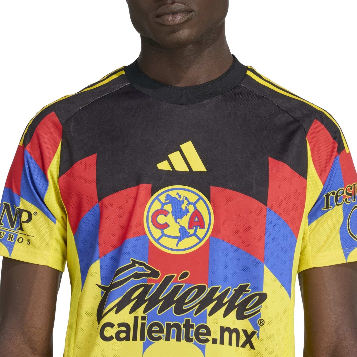 adidas Henry Martin Men's Club America 25/26 Authentic Home Jersey (Yellow)