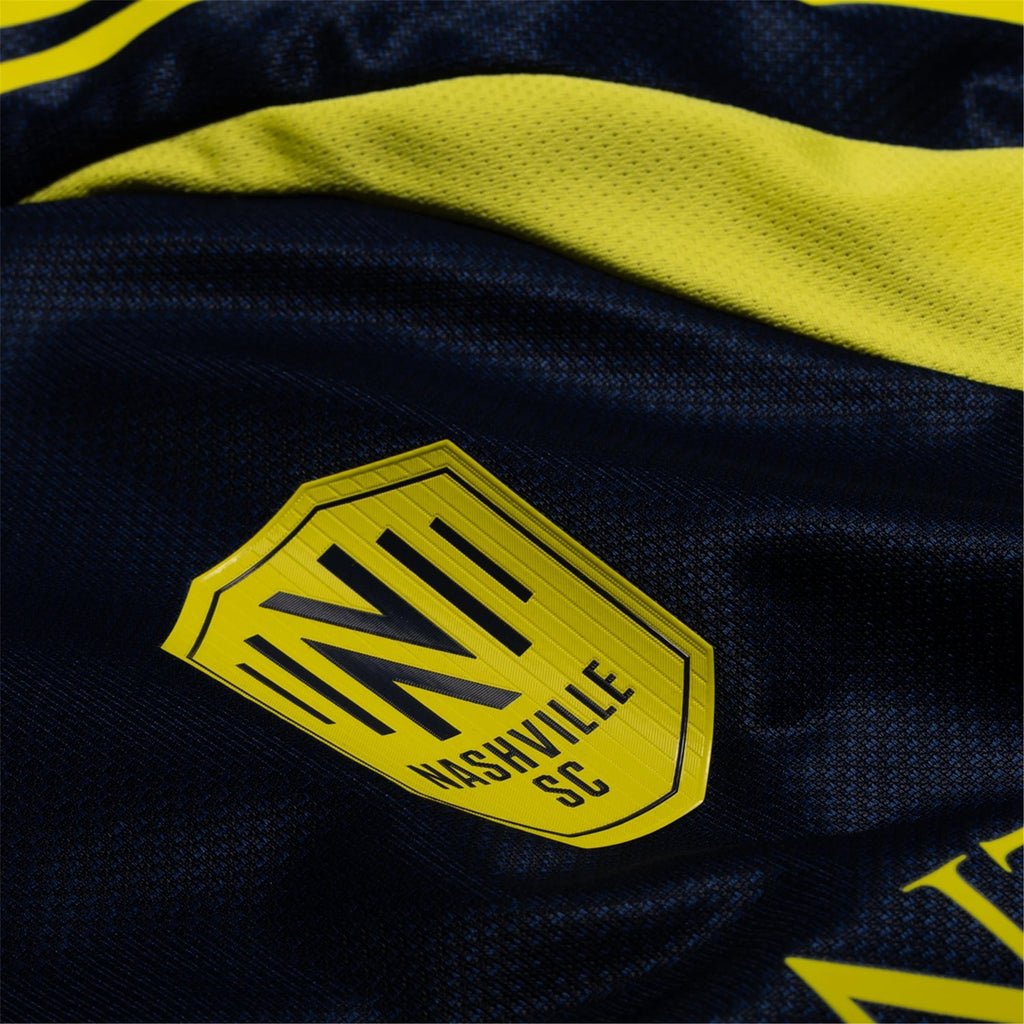 adidas Nashville Authentic Taylor Washington Away Jersey w/ MLS + Apple TV 25/26 (Tena Blue)