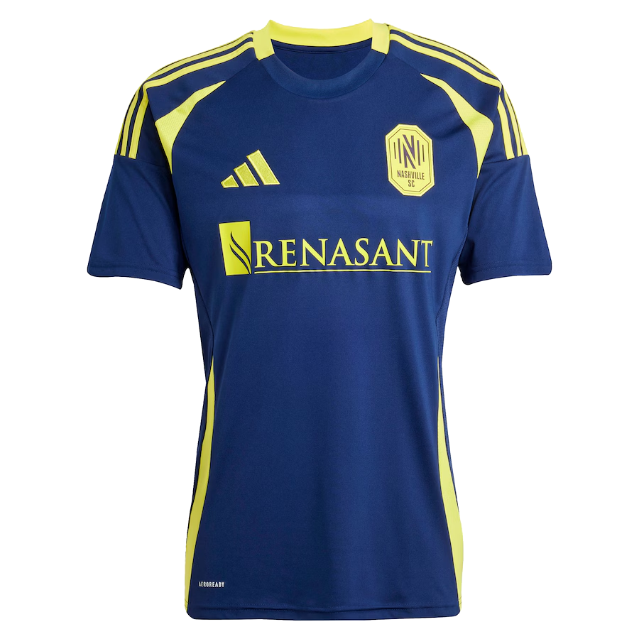 adidas Nashville Isaiah Jones Away Jersey 25/26 (Tena Blue)