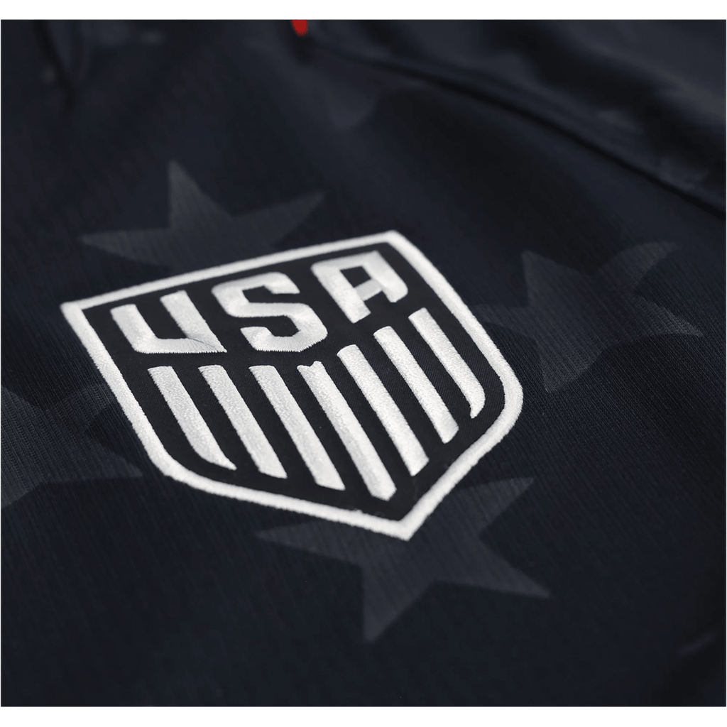Nike Mens A. Robinson United States Away Stadium Jersey 2026 (Dark Obsidian/Pure Platinum)