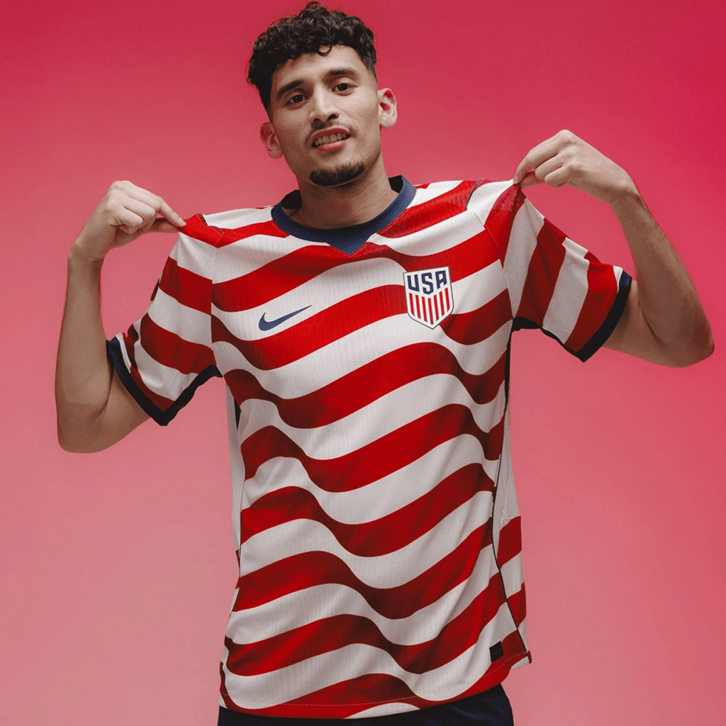Nike Mens Musah United States Match Authentic Home Jersey 2026 (Sail/Midnight Navy)