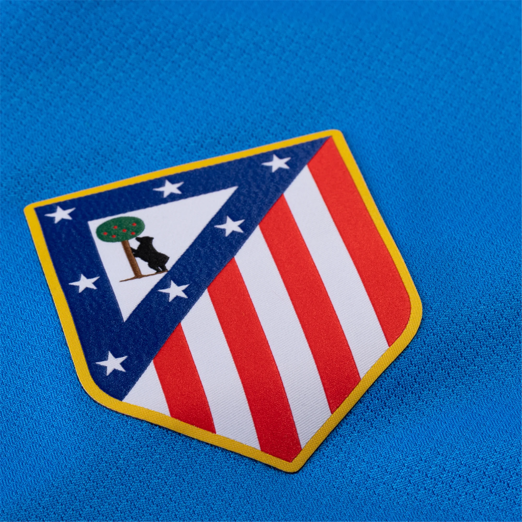 Nike Men's Atletico Madrid Jose Maria Giménez T90 Third Jersey La Liga Patch 25/26 (Photo Blue/Sport Red)