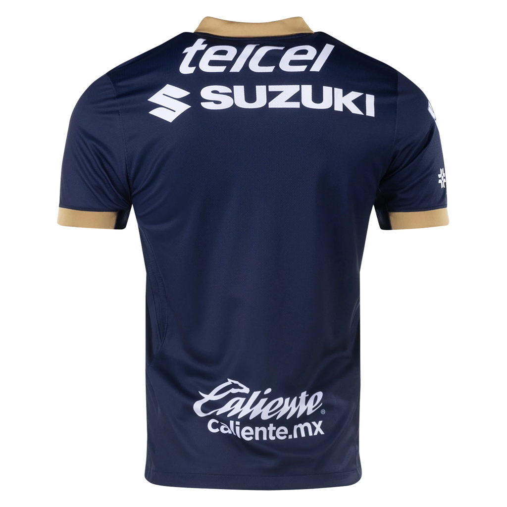 Nike Pumas UNAM Away Jersey 24/25 (Obsidian/Truly Gold)