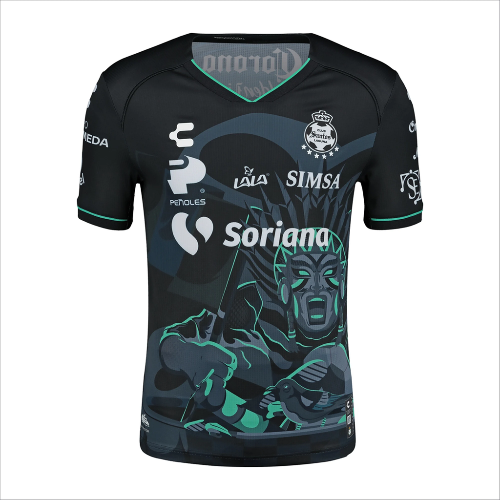 Charly Jordan Carrillo Santos Third Jersey 24/25 (Black/Grey)