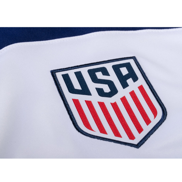 Nike United States George Bello Home Long Sleeve Jersey 22/23 (White/Loyal Blue)